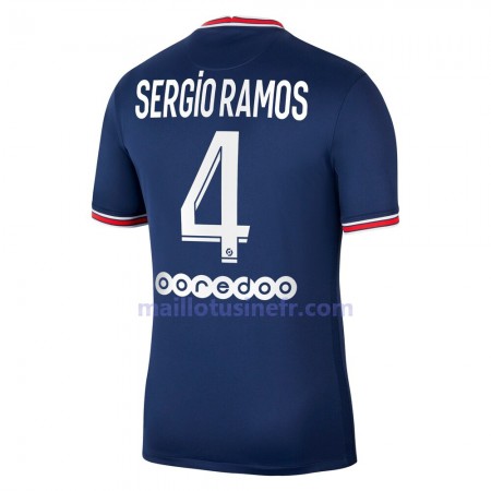 Maillot de Foot Paris Saint-Germain Sergio Ramos 4 Domicile 2021-22